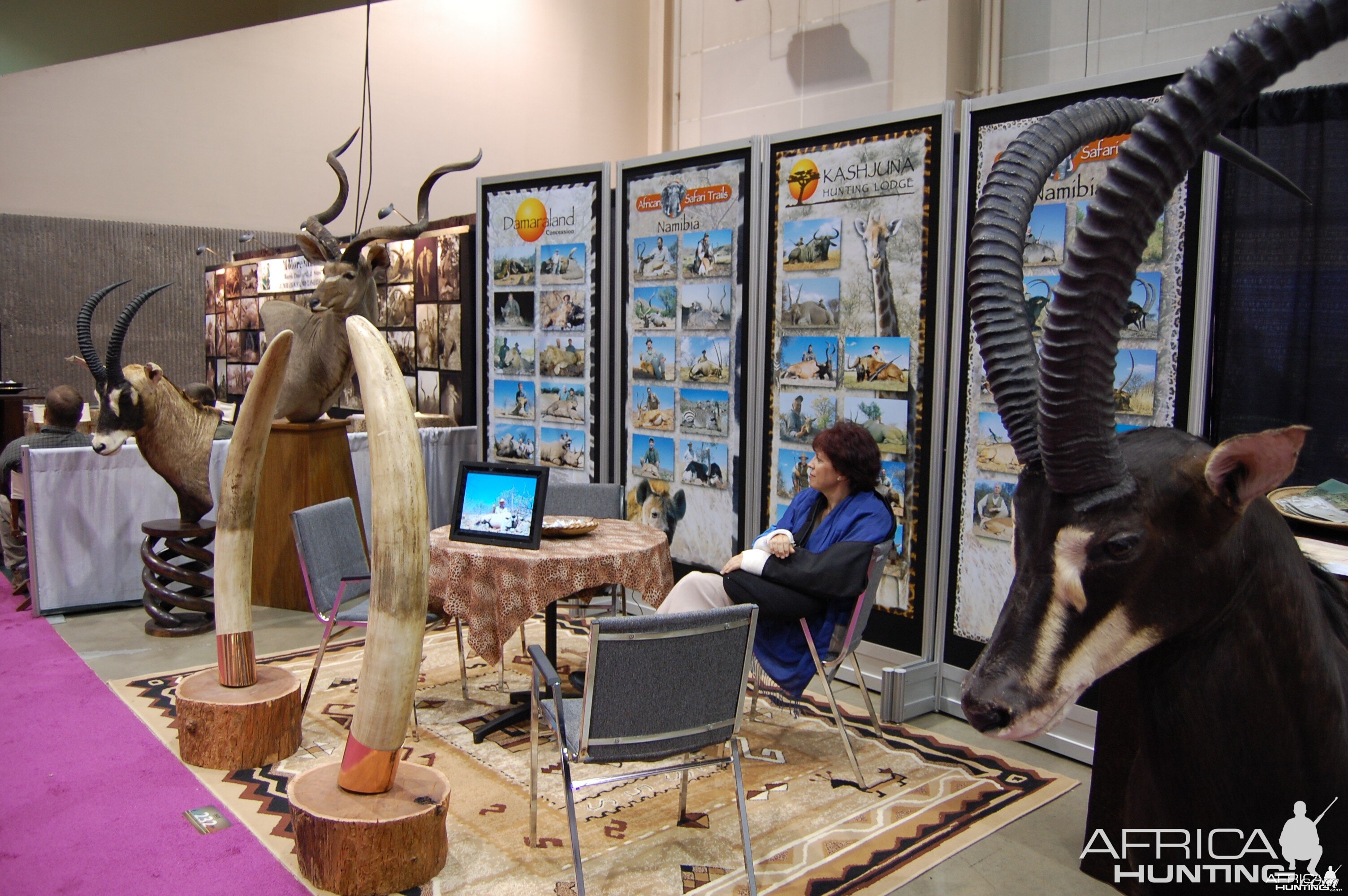 Taxidermy at Safari Club International Convention