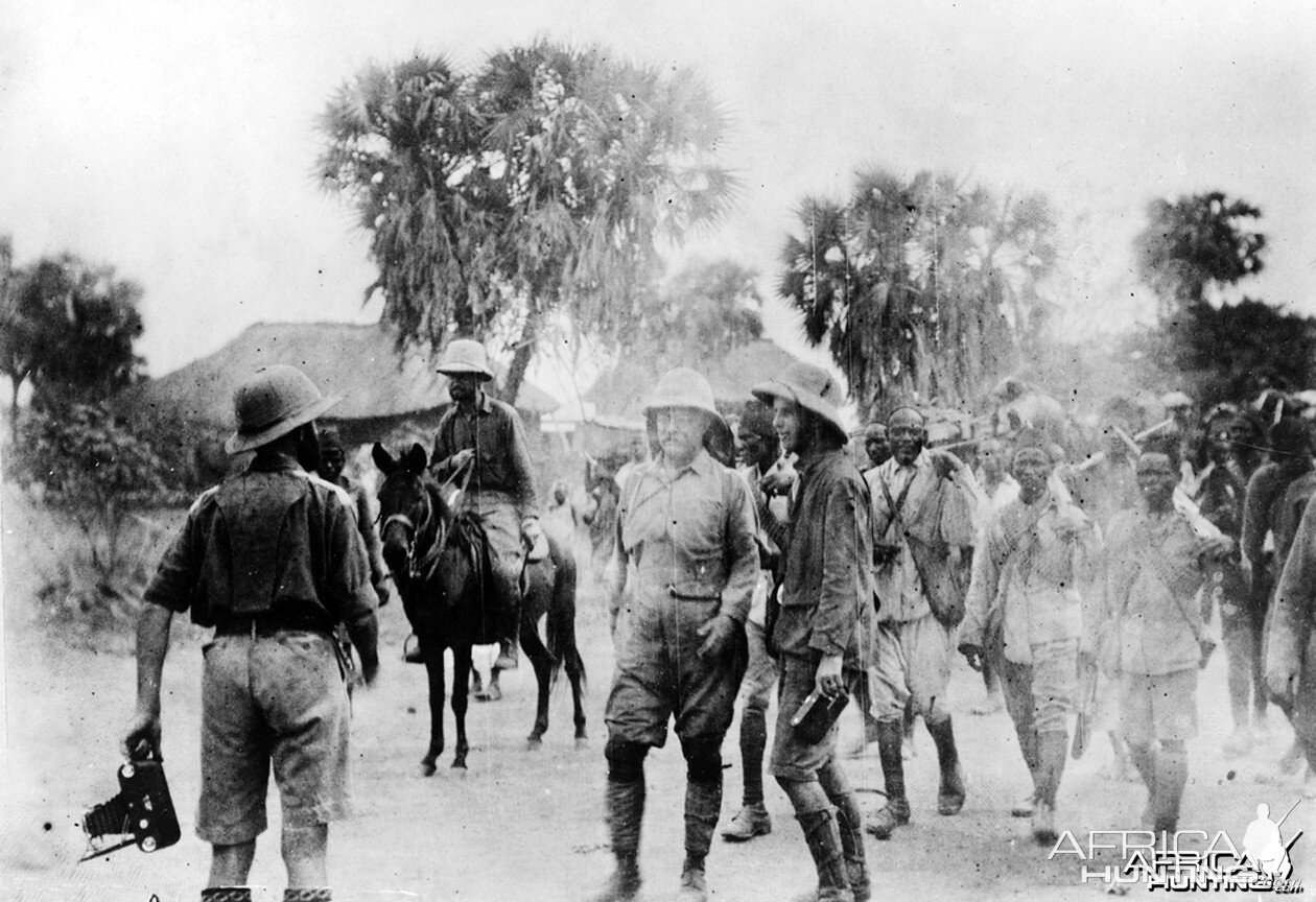 Theodore Roosevelt in Africa, circa 1910