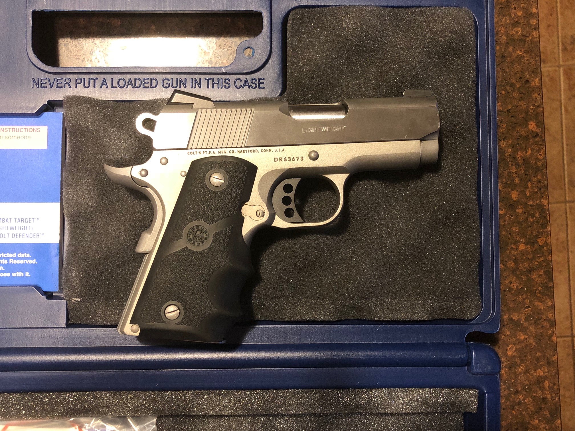 Colt Defender 45 Acp