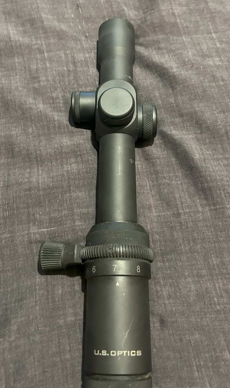 US Optics SR8c Dual Focal Plane (FFP & SFP Scope)