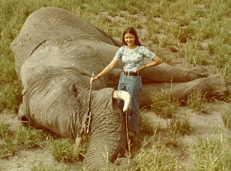 Gail Selby - 14- first elephant Rigby 275 rifle 750x.jpg