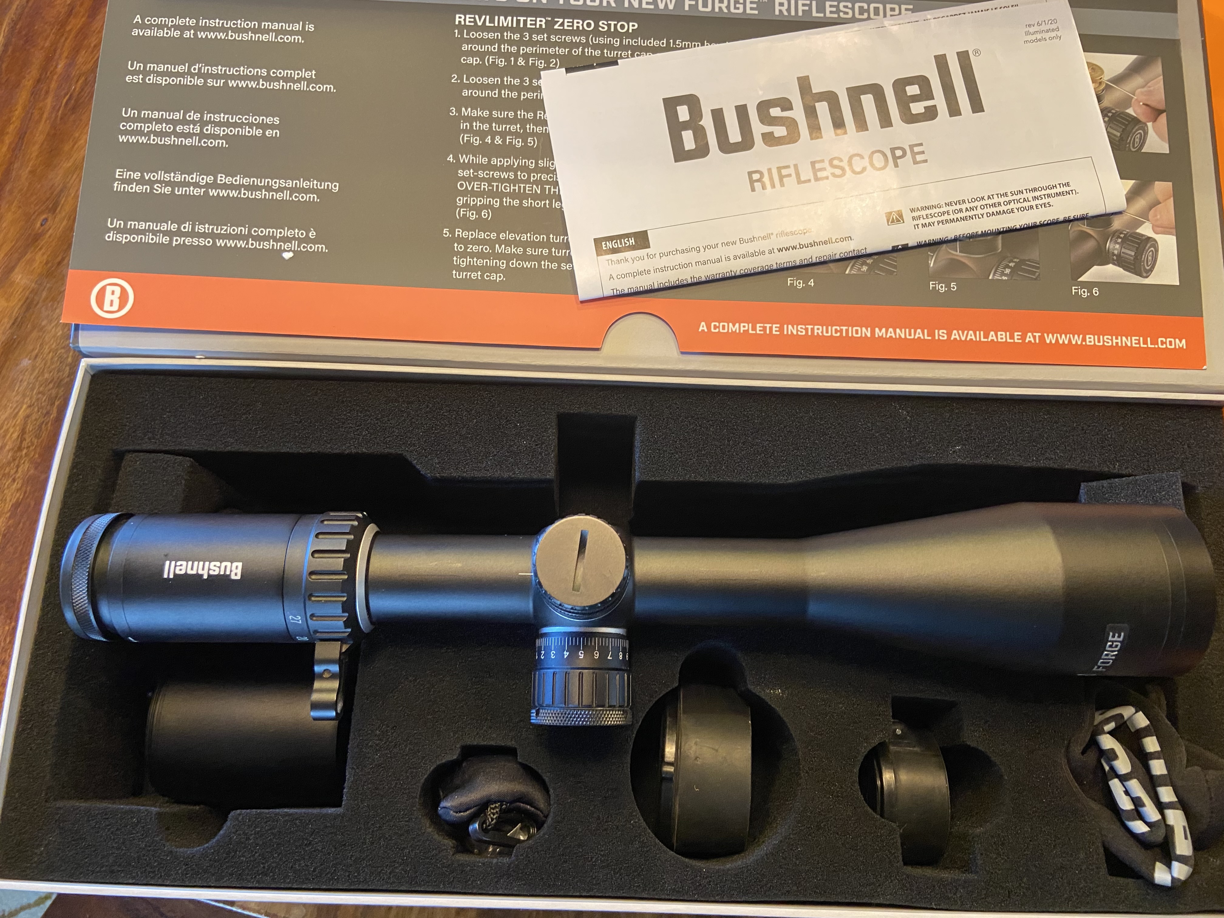 Bushnell Forge 4.5-27x50 FFP Riflescopes (2) | AfricaHunting.com