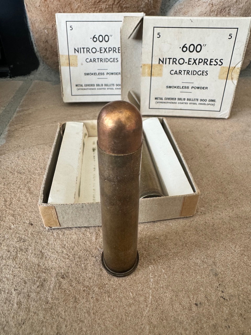 2 Boxes 600NE - 10 Rounds 600 Nitro Express | AfricaHunting.com