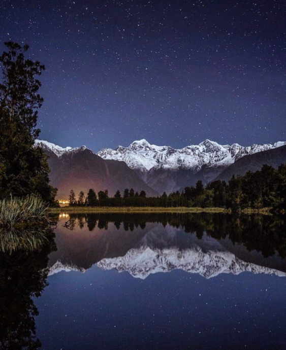 Lake matheson at night.png