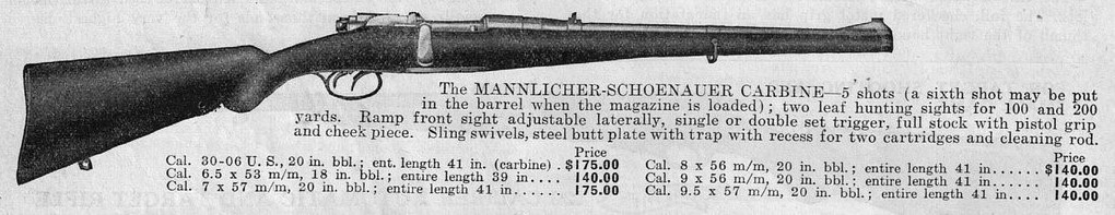MS ST39 50 Mannlicher Schoenauer Carbine Detail.jpg