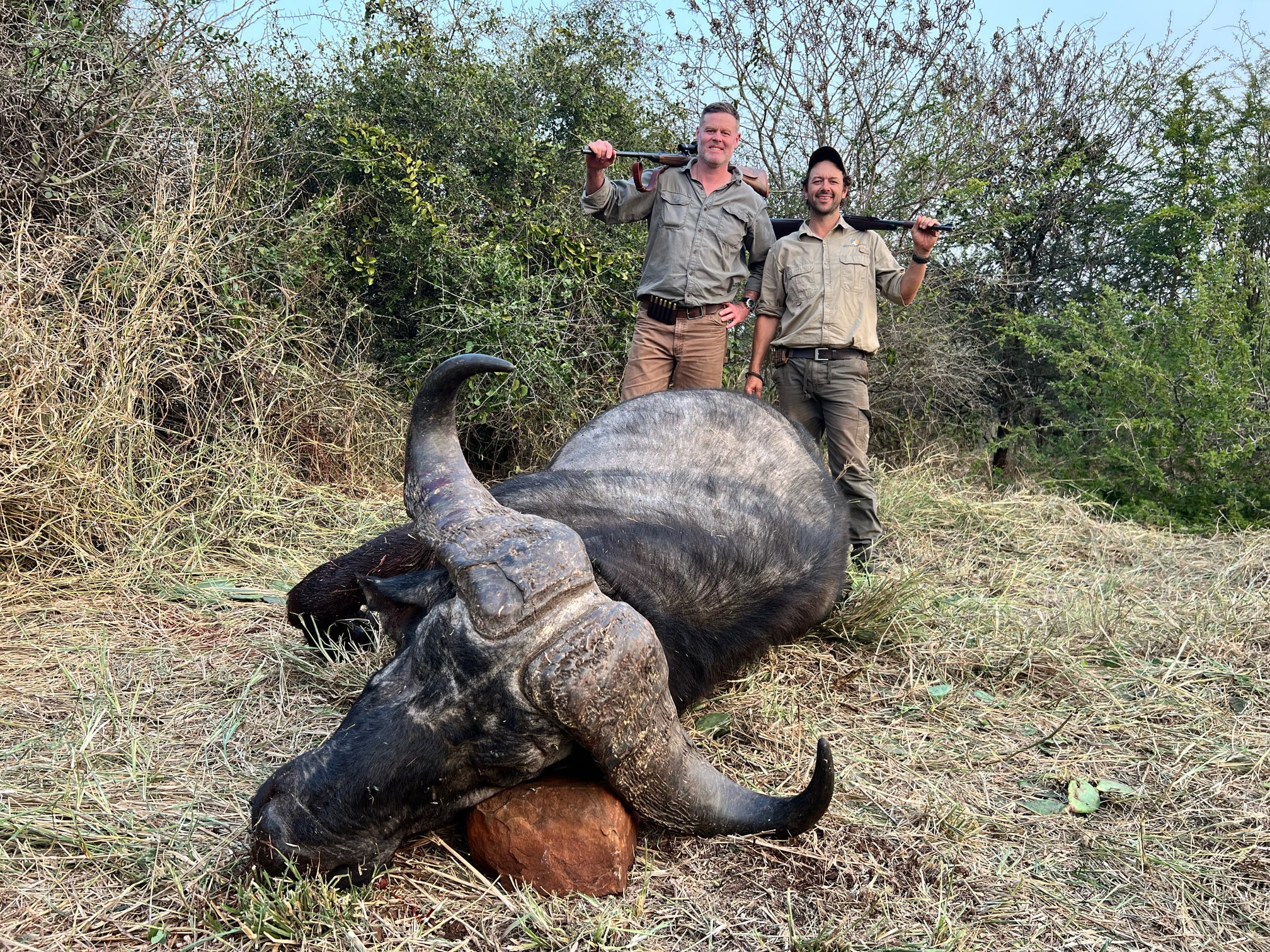 Myself & Conrad with Buffalo.jpg