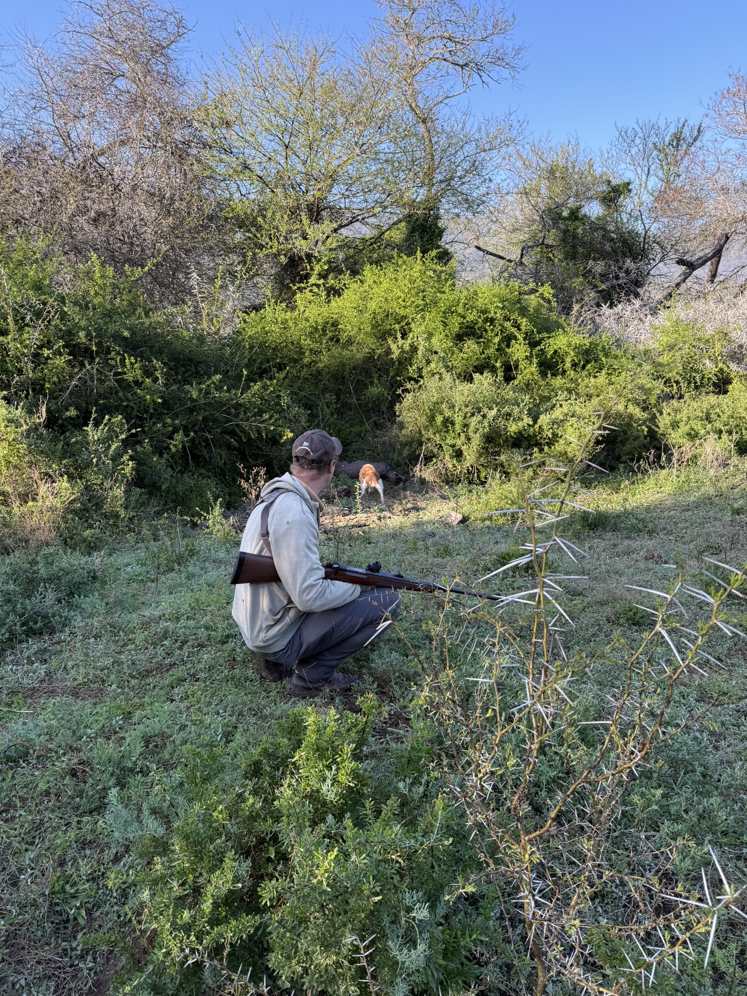Nick and Boots on Bushbuck.JPEG