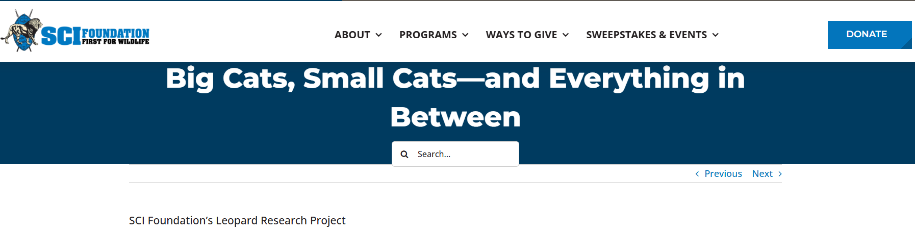 SCI foundation leopard research.png
