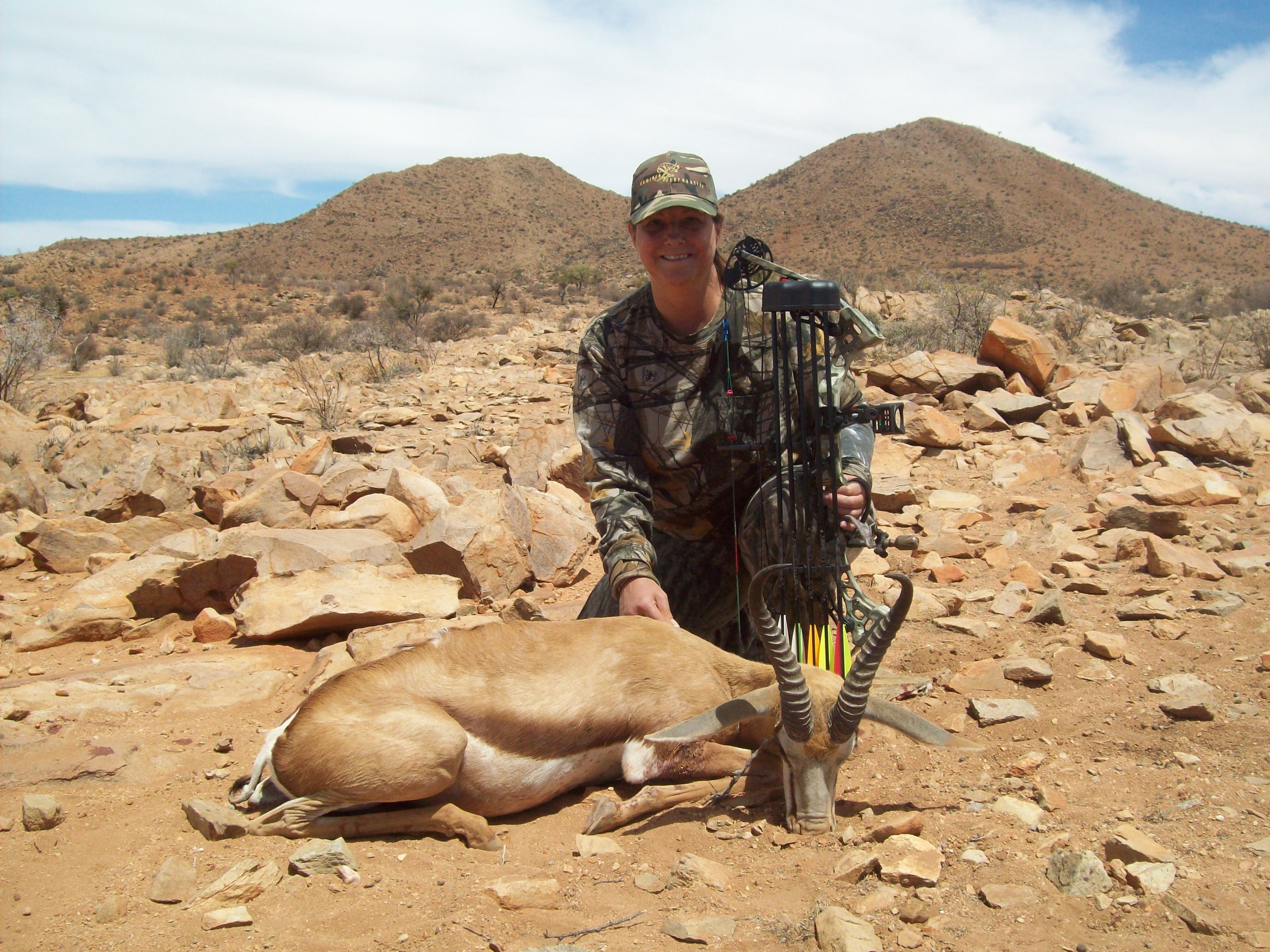 Sue's first springbok.jpg