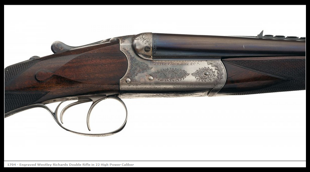 Westley Richards Double Rifle in 22 High Power Caliber #1.png