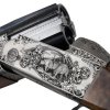 A classic bullino engraving scene with acanthus scrolls and rhinoceros on a Krieghoff K-80 gun. .jpg