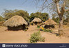 village-housing-at-mfuwe-in-south-luangwa-zambia-B5Y4RD.jpg