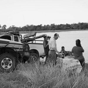 Vundu fishing