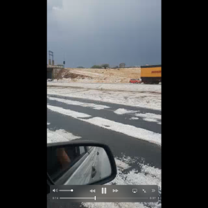 Hail In Namibia