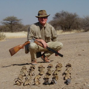 Sand Grouse & Dove Hunting in Namibia