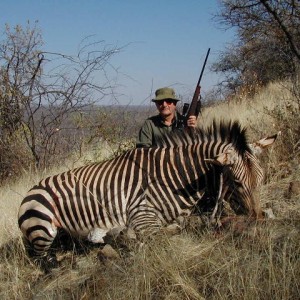 Hartmann Mountain Zebra Hunting in Namibia