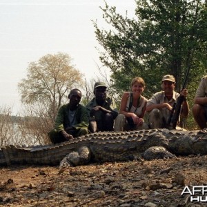 Hunting Crocodile