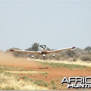 Plane taking off