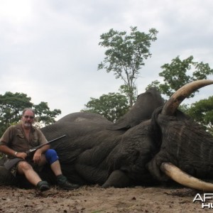 Hunting Elephant Namibia