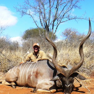 53" East African kudu hunted in Tanzania