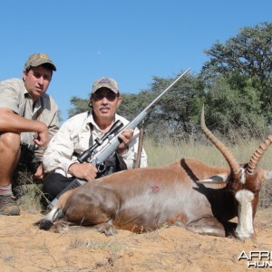 Alberto's monster Blesbuck 2010 Savanna hunting safaris