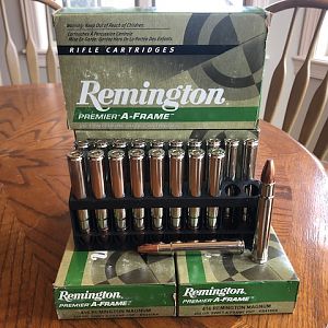 Remington Factory .416 Magnum Ammunition