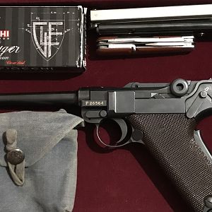 1946 Swiss Luger Pistol