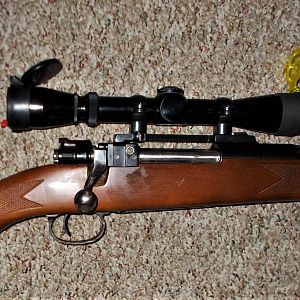 35 Whelen Rifle on a 98 Mauser action