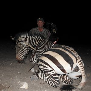 Hartmann's Mountain Zebra Bow Hunting Namibia