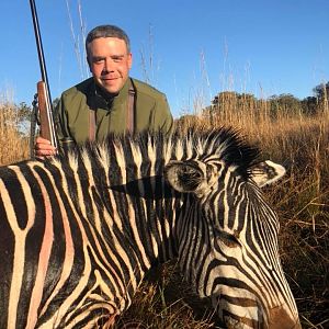 Hunting Crawshay's Zebra in Zambia