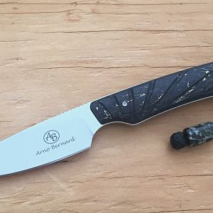 Marmoset in Snakeskin Carbon Fiber Arno's Hand Picks from African Sporting Creations