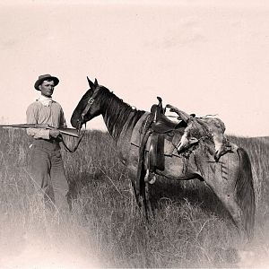 Coyote Hunting in US 1889