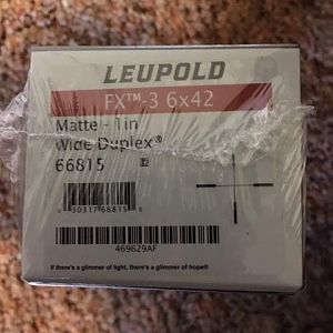 Leupold FX3 6x42 Scope