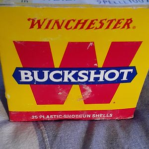 Winchester 9 pellet Buckshot