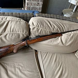 John Rigby & Co .275 Rigby Rifle on a Mauser Action