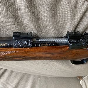 John Rigby & Co .275 Rigby Rifle on a Mauser Action