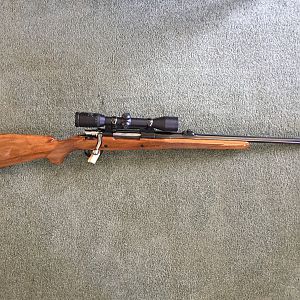Browning Safari .338 Winchester Magnum Rifle with Zeiss 3 x 9 Scope