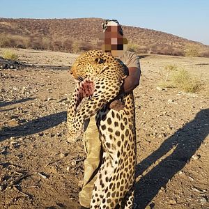 Big Leopard taking in the Erongo Area Namibia