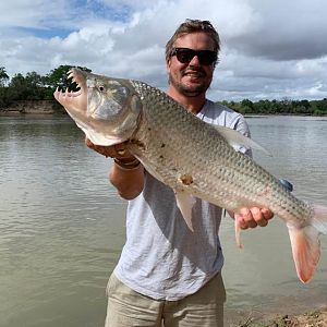 Fishing Tigerfish in Tanzania