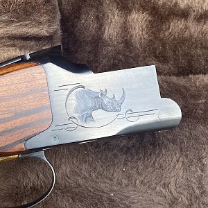 Browning 375 HH Magnum & 12 Bore Combo Rifle