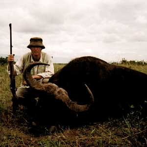 Hunting Buffalo in Lake Edward Uganda