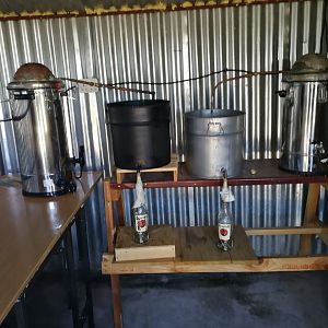 Producing distilled spirits