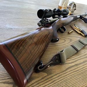 Custom 8x57 JS Rifle built on a commercial Mauser action
