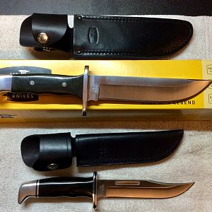 Buck 119 & 124 Knives