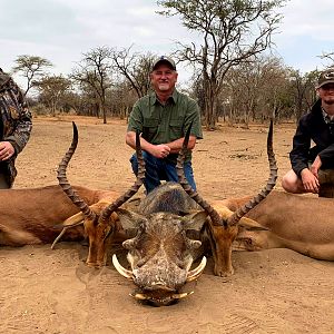 South Africa Hunt Impala & Warthog