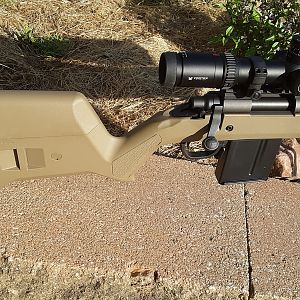 Rem 700 SPS Rifle With Magpul Hunter Stock