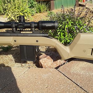 Rem 700 SPS Rifle With Magpul Hunter Stock