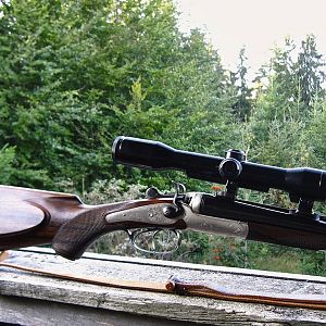 Ferlach 9.3x72R Rifle from the year 1919