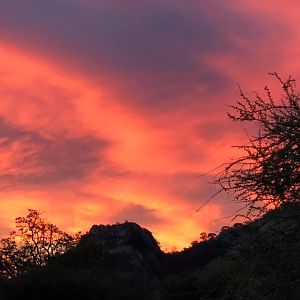 Sunset in Zimbabwe