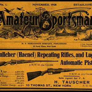 Mannlicher (Haenel) Repeating Rifles Ad 1908
